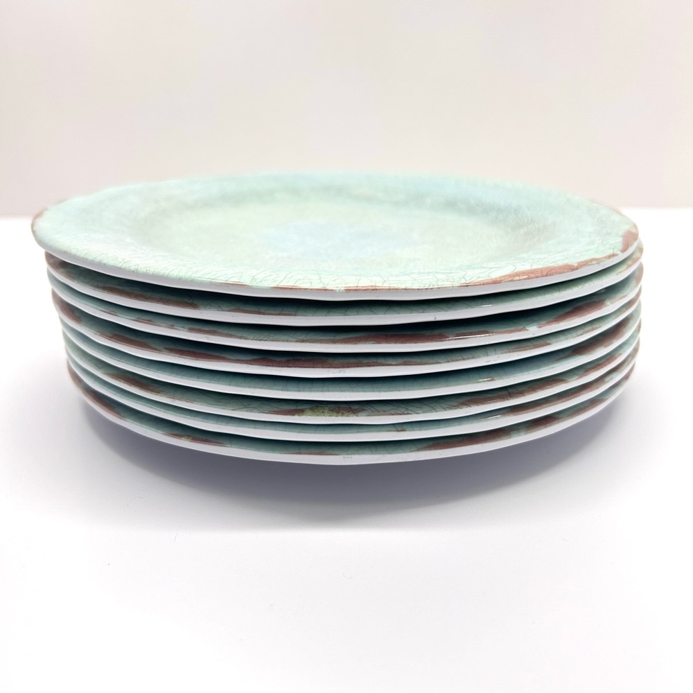 8 Melamine Plastic Lunch Size 8” Plates